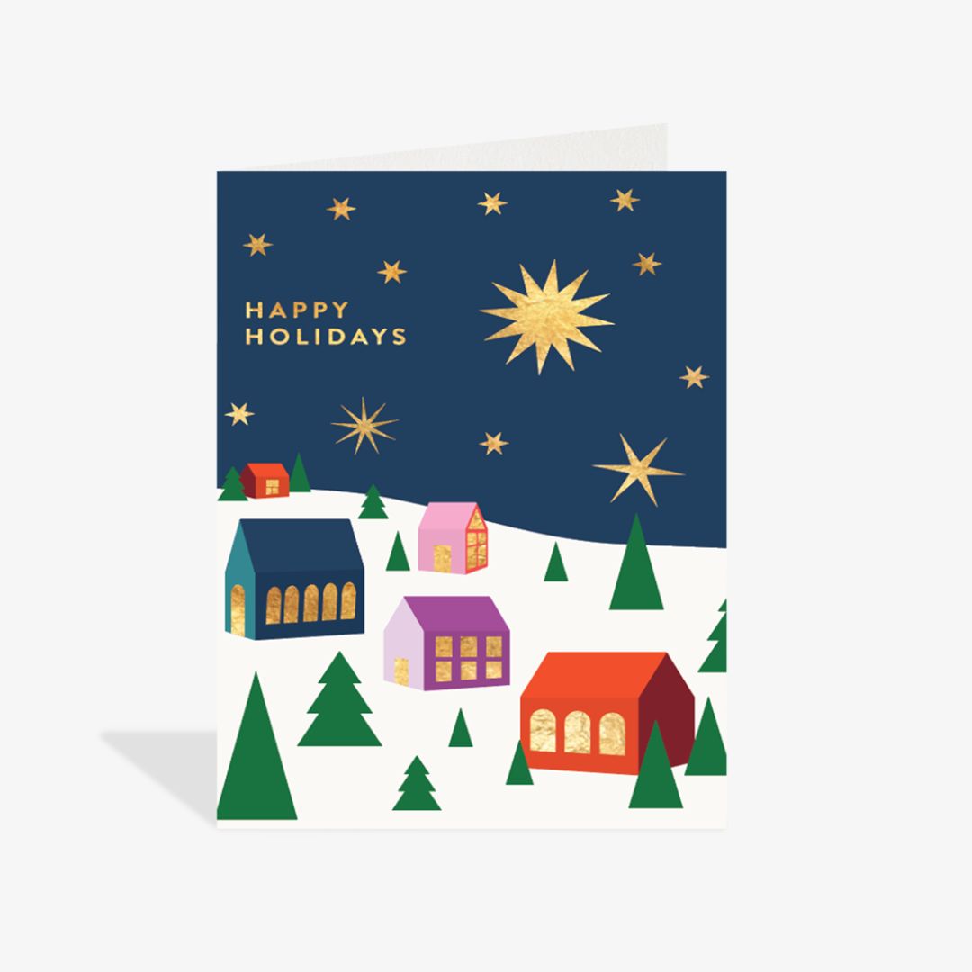 Holiday Night Petite Card