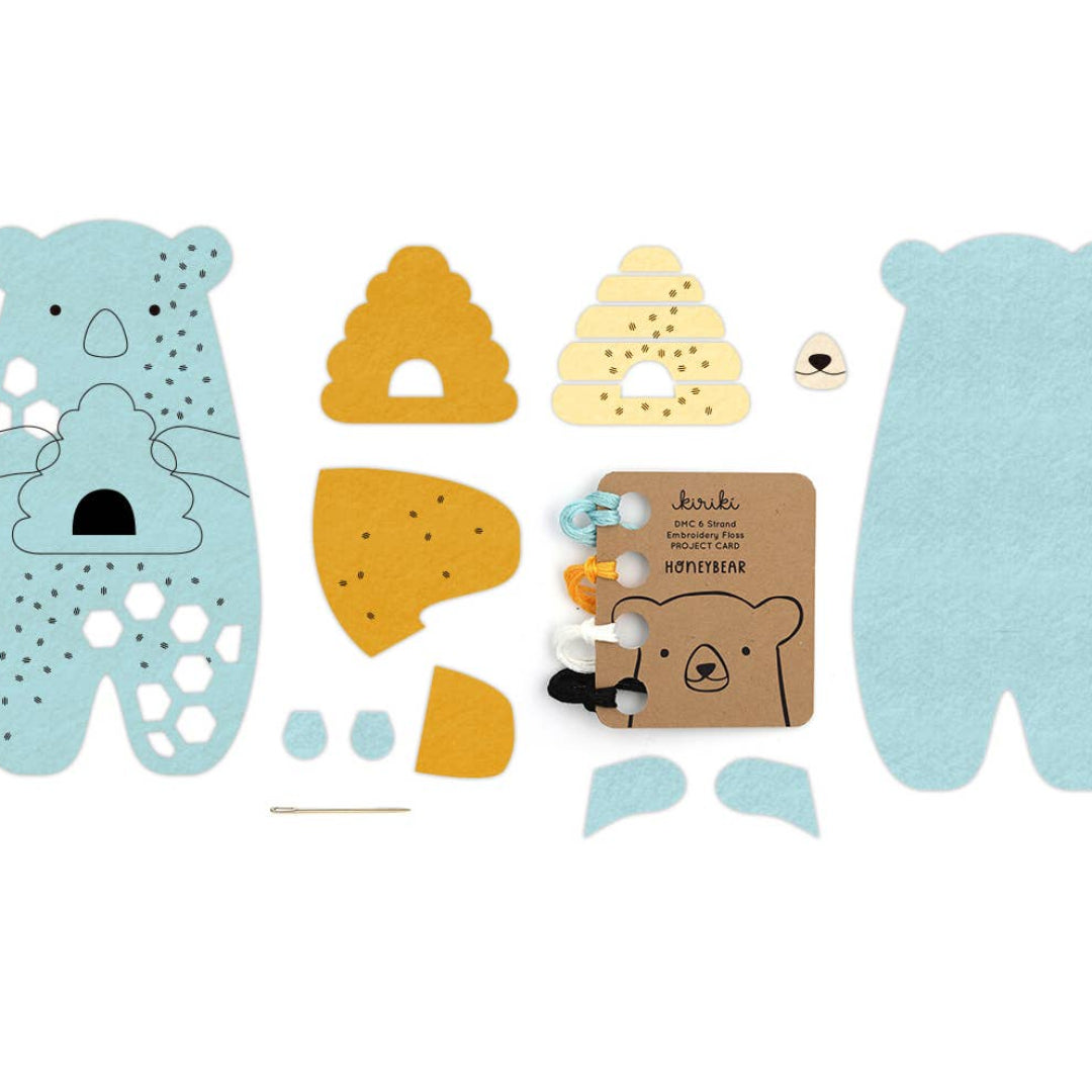 Honeybear Felt Doll Kit