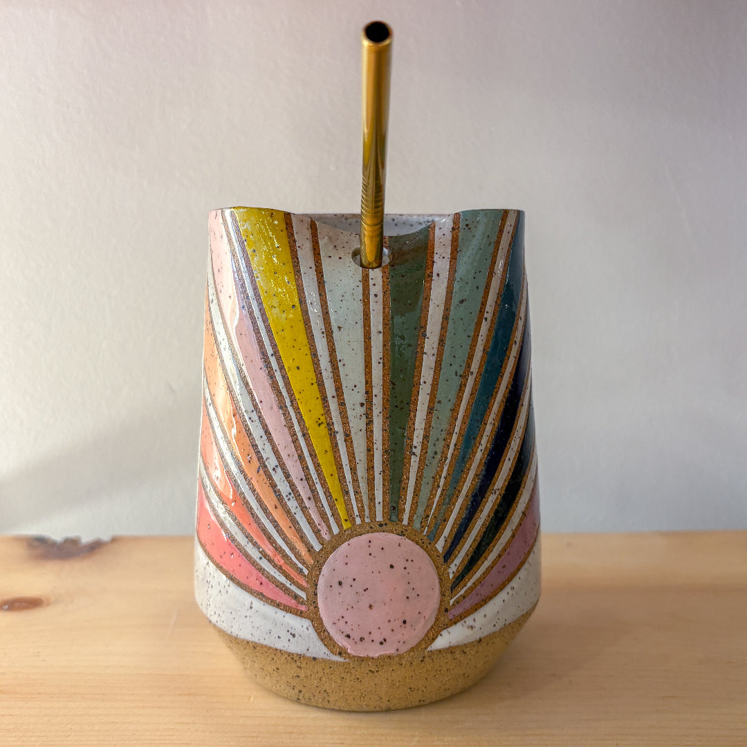 Pink Sunrise Tumbler