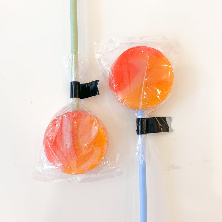 Sour Strawberry Lemonade Lollipop
