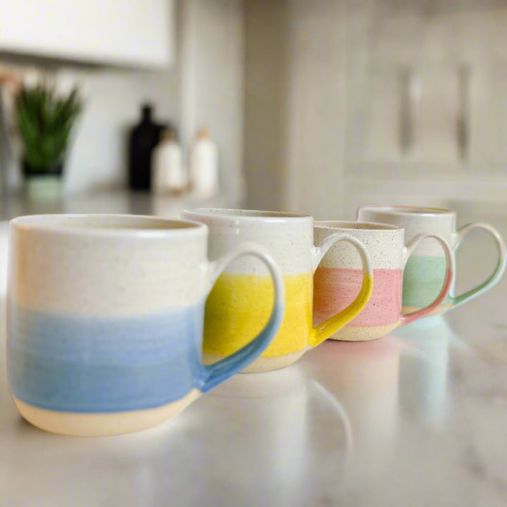 Blue Dipped Mug