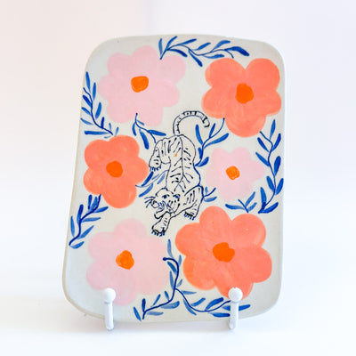 Tiger Blossom Wall Hanging