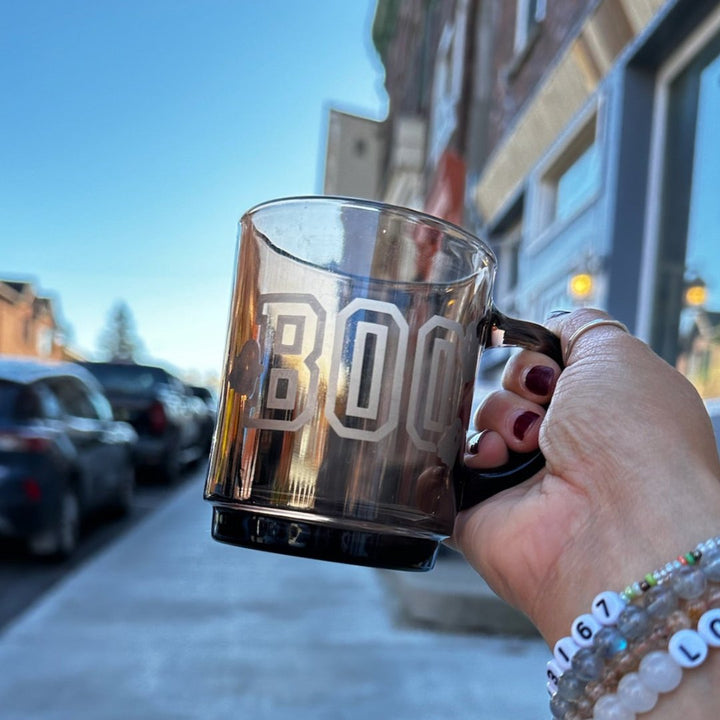 Boo Glass Mug