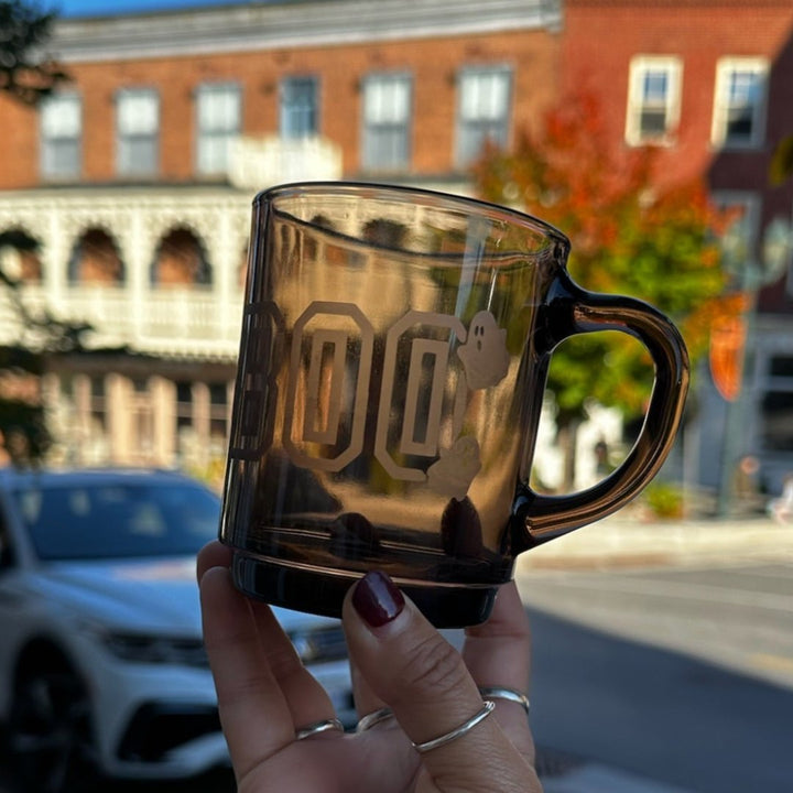 Boo Glass Mug