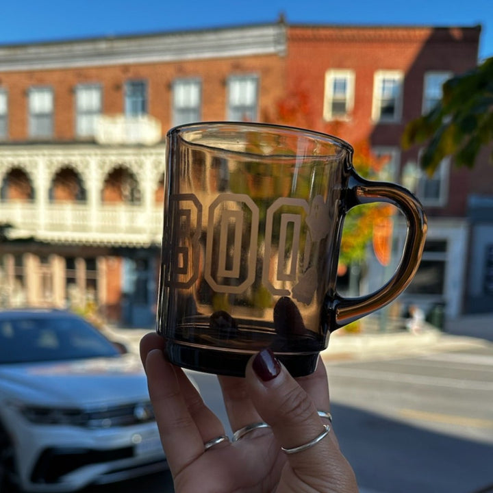 Boo Glass Mug