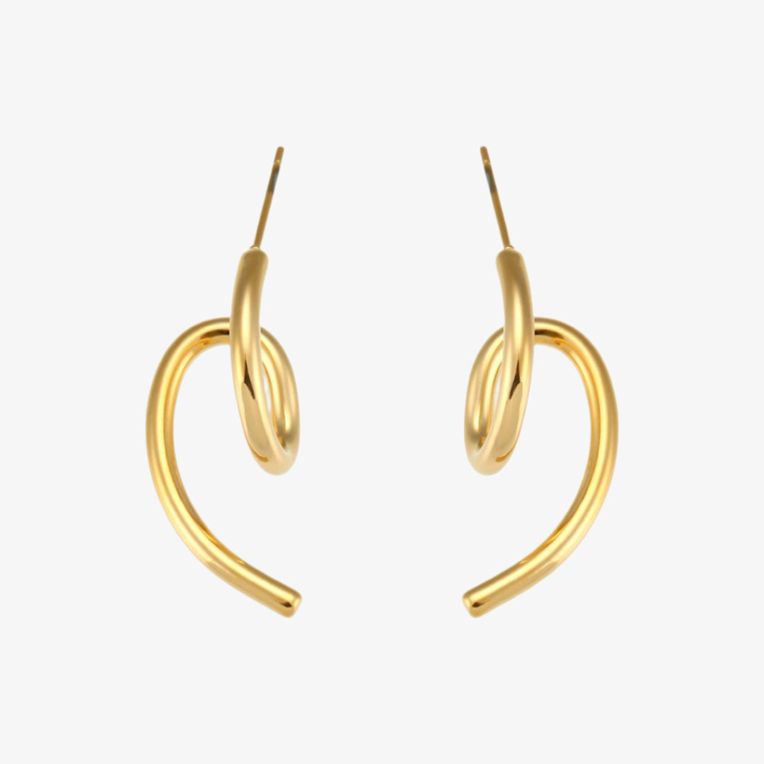 Irregular Curved Earrings