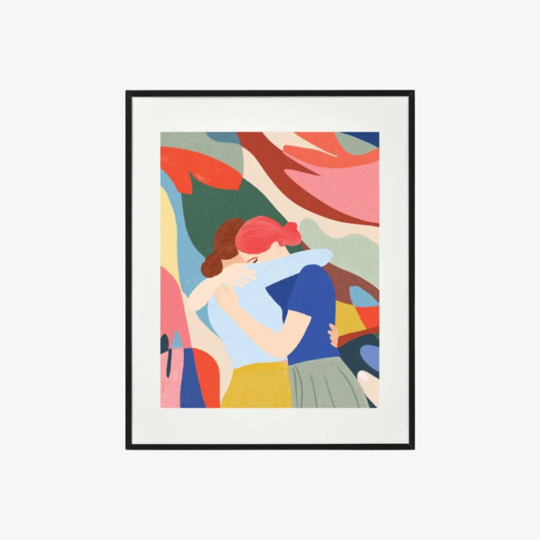 Kind Embrace Art Print