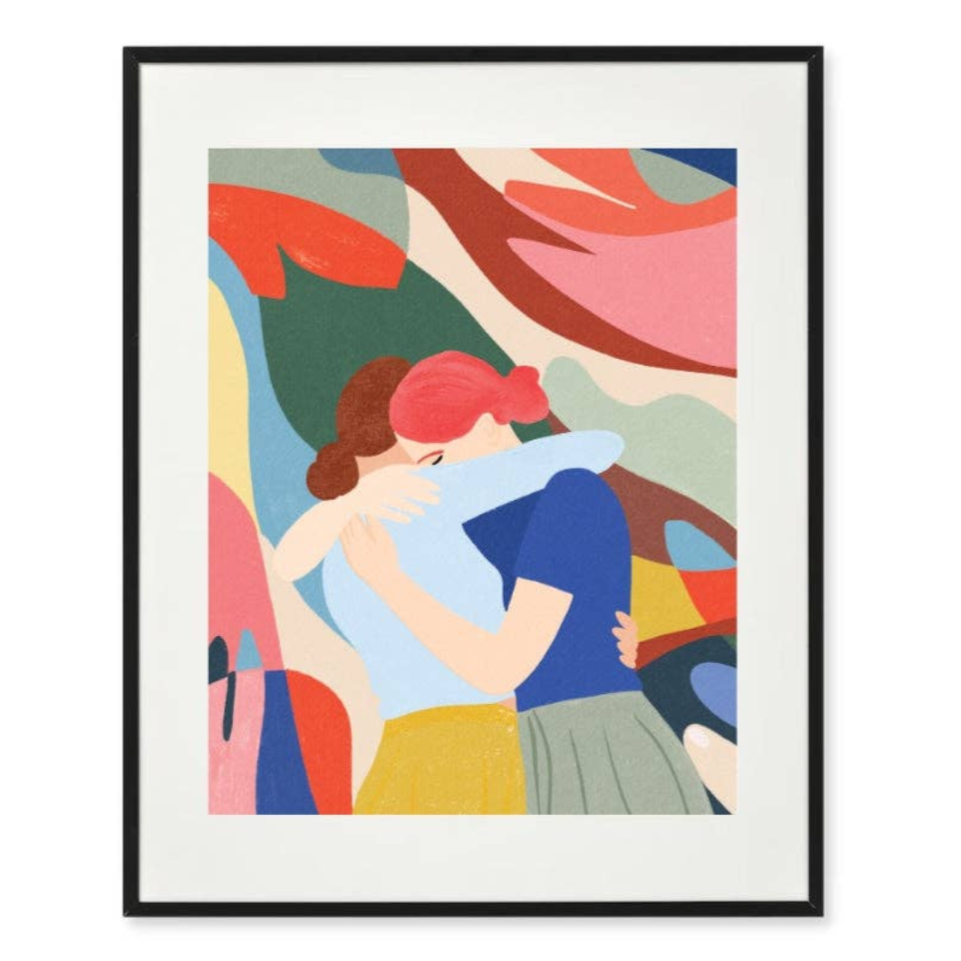Kind Embrace Art Print