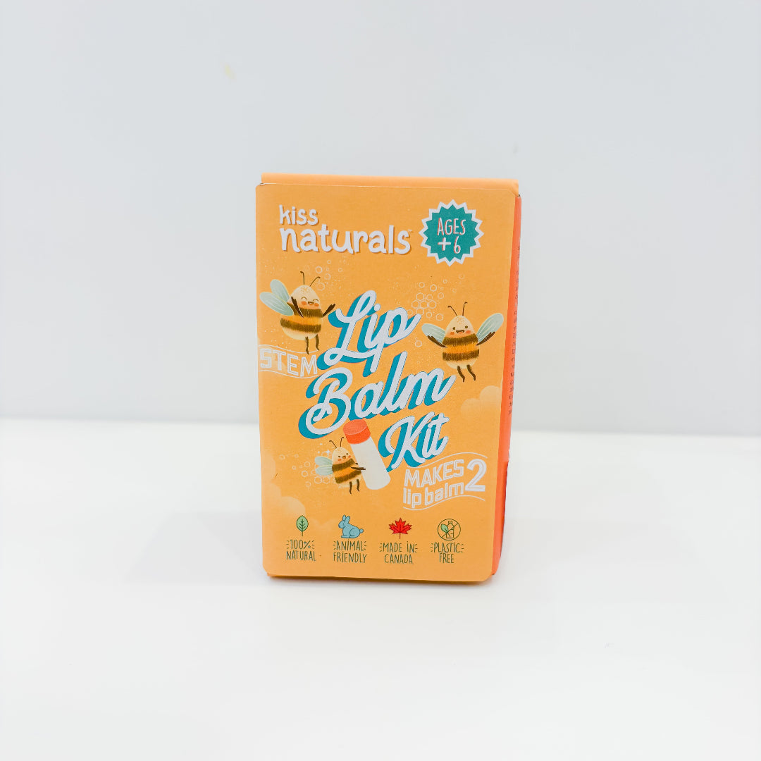 Miss Naturals lip balm kit packaging on a white background