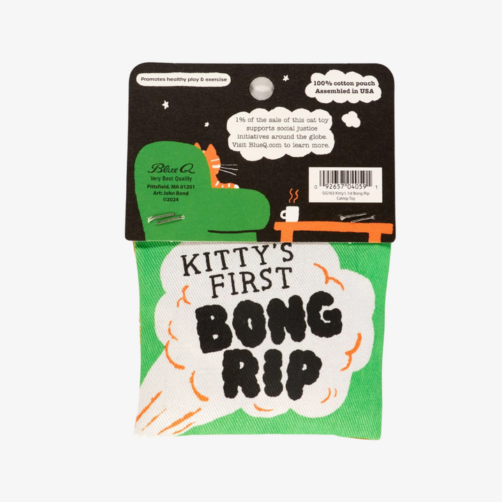 Kitty's First Bong Rip Cat Toy