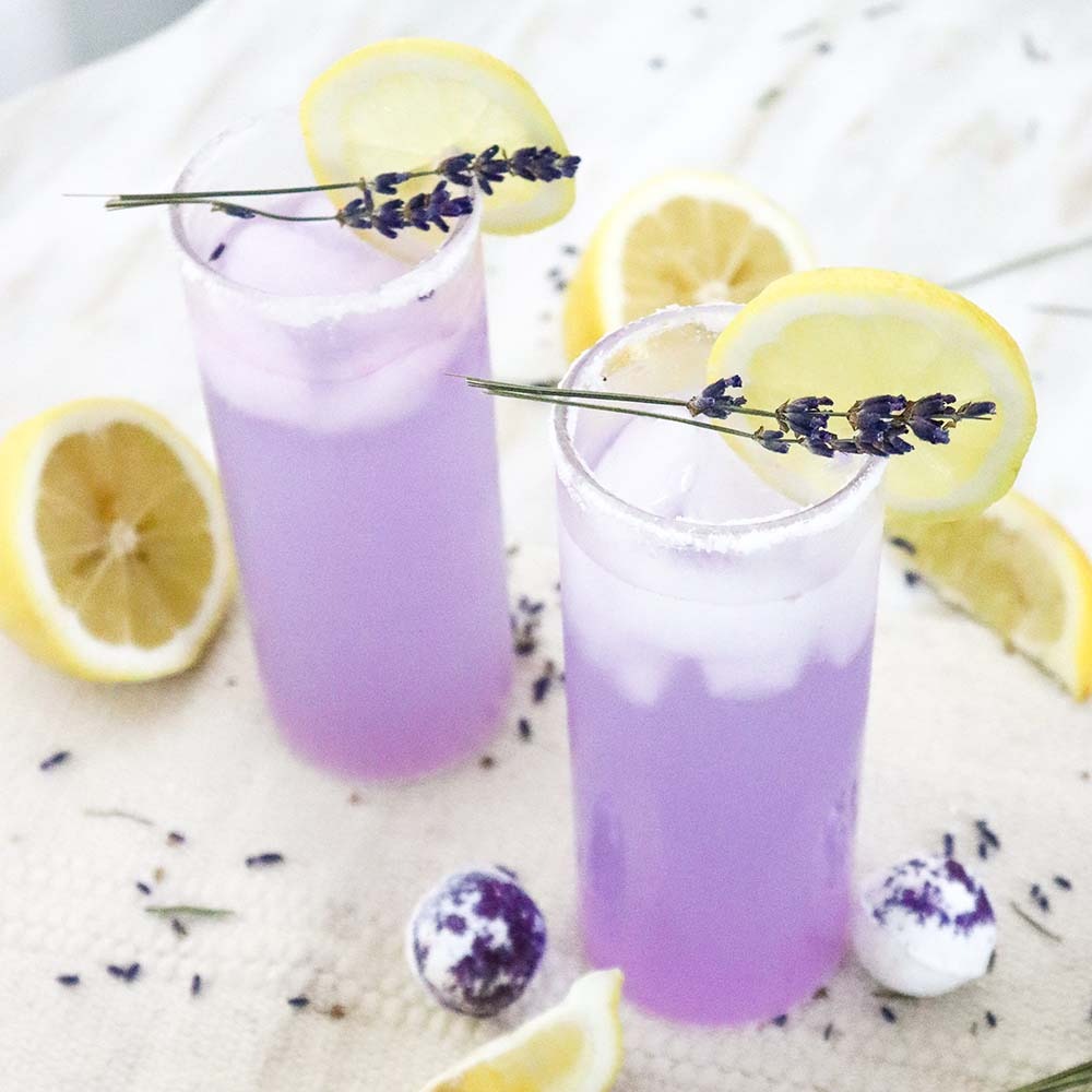 Lavender Lemonade Cocktail Bomb