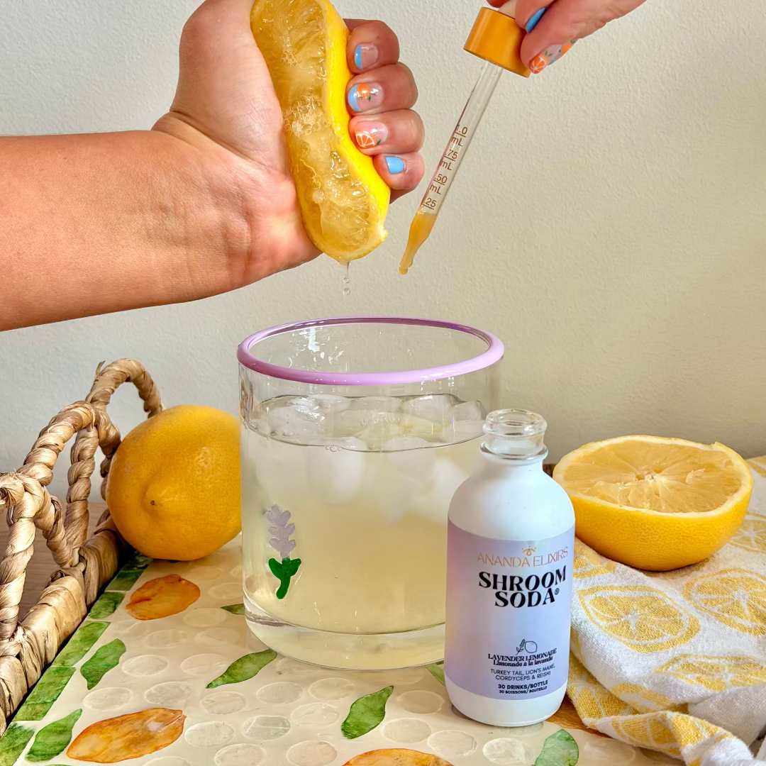 Lavender Lemonade Shroom Soda