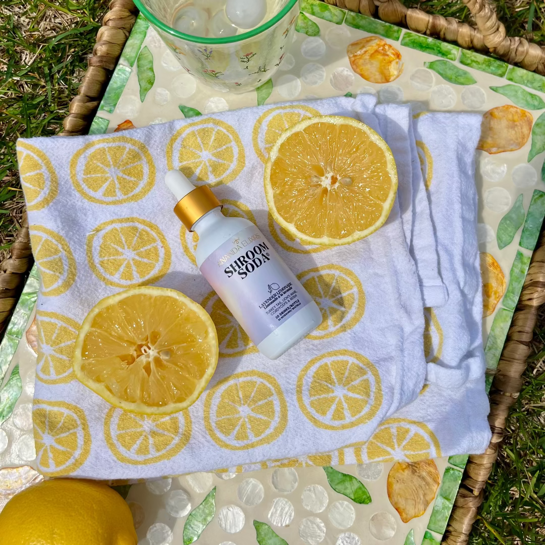 Lavender Lemonade Shroom Soda