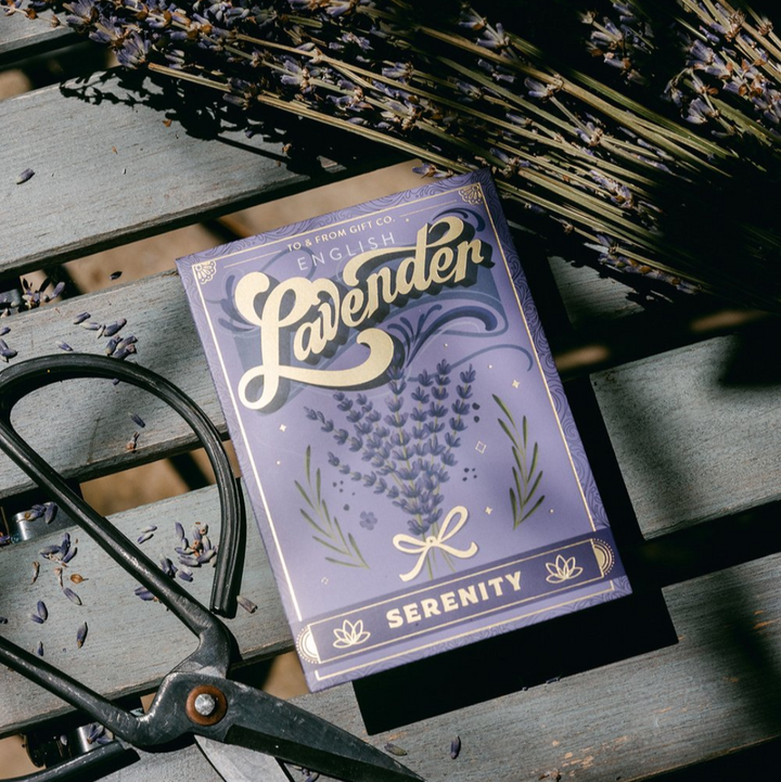 Lavender (Serenity) Seed Packet