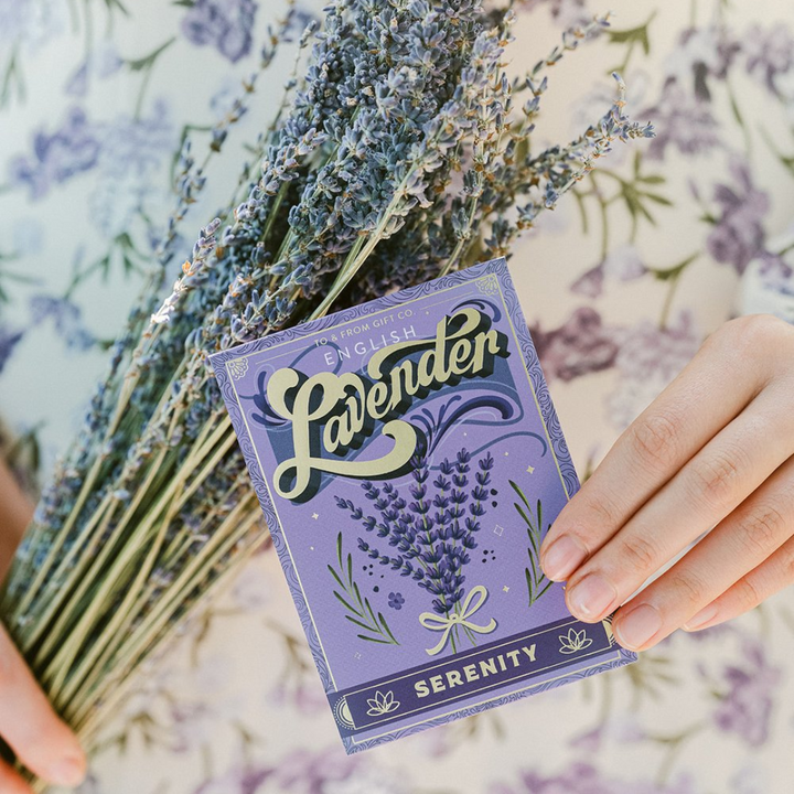 Lavender (Serenity) Seed Packet