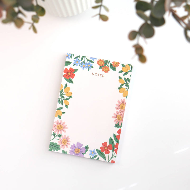Loveliest Floral Notes Notepad