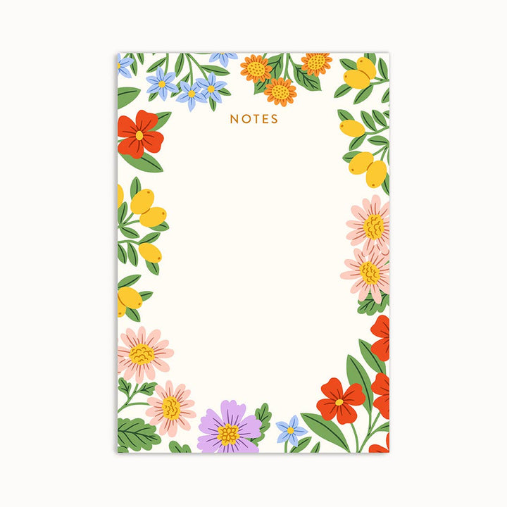 Loveliest Floral Notes Notepad