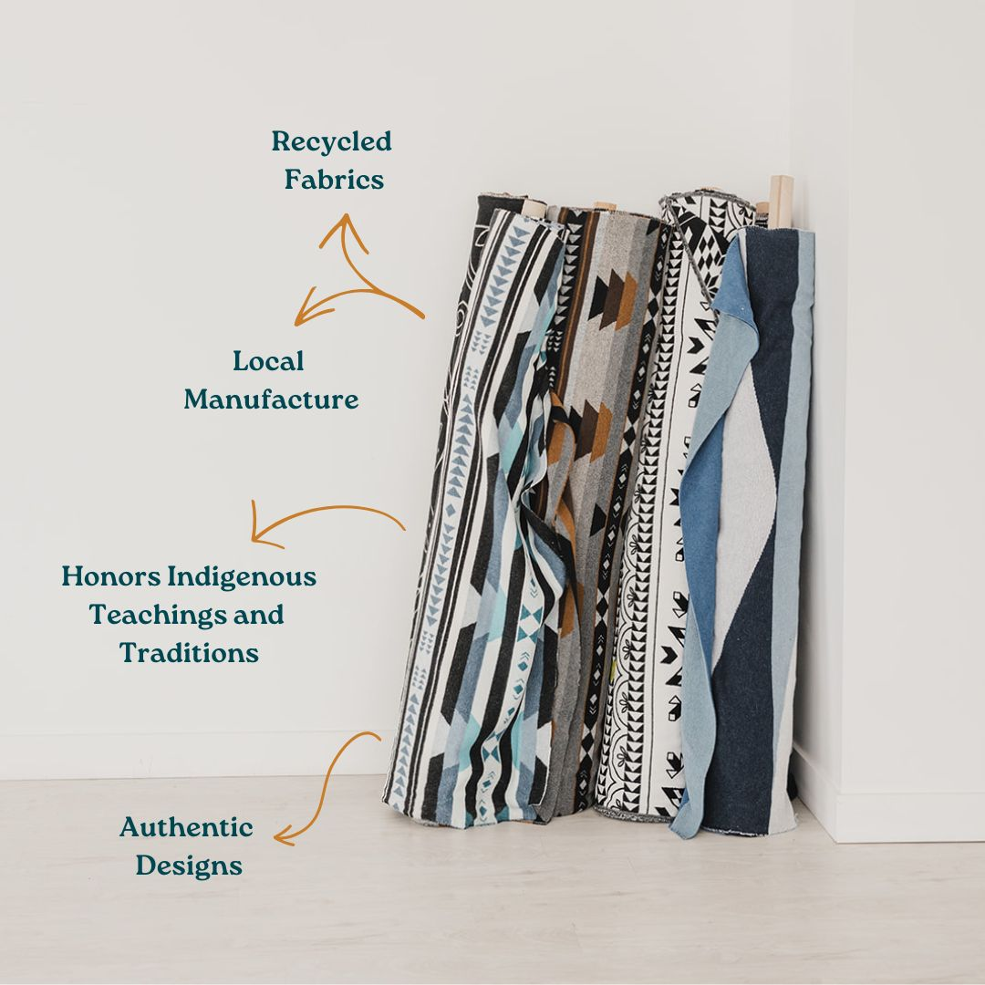 Birch Bark Reversible Blanket