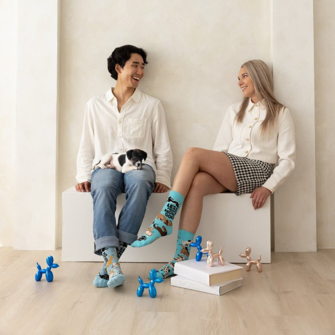 More Dogs Womens Socks