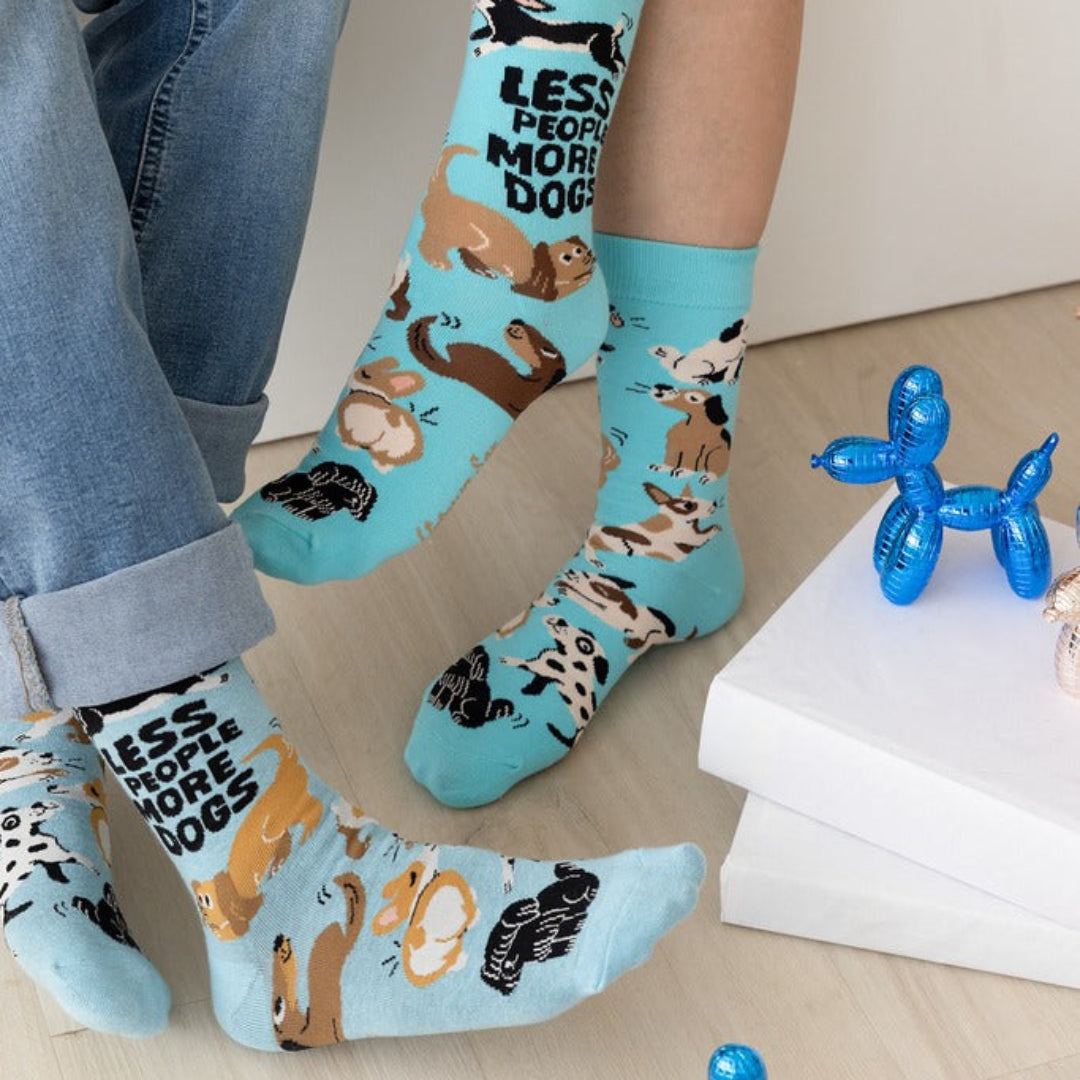 More Dogs Womens Socks