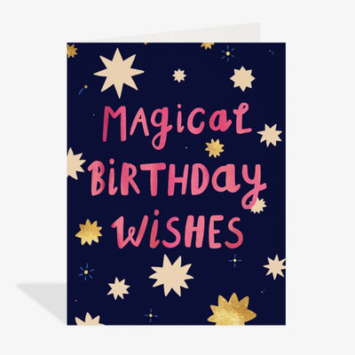 Magical Wishes Holiday Card