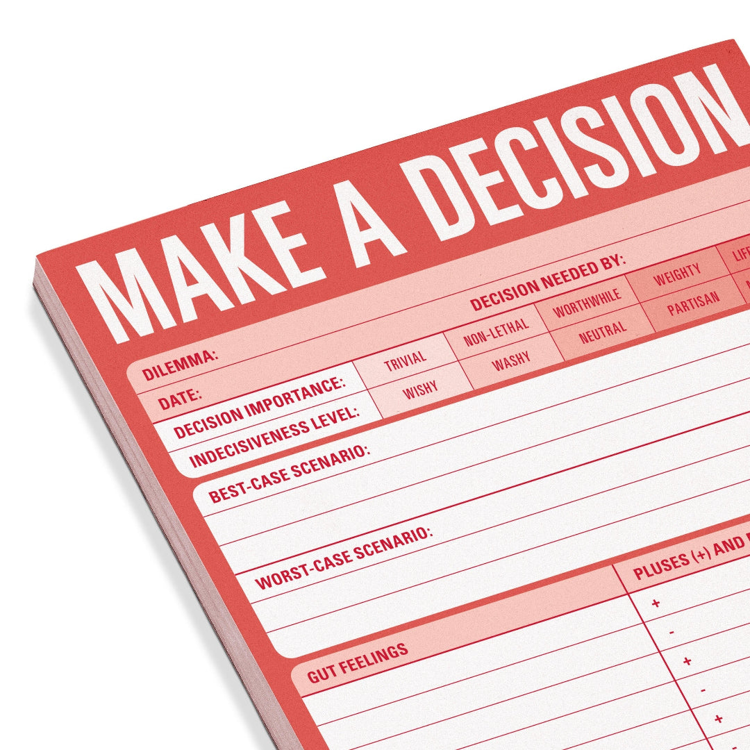 Make a Decision Pad