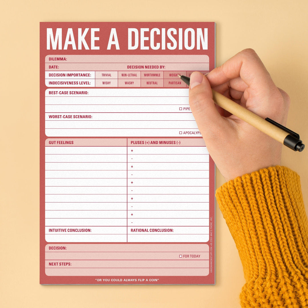 Make a Decision Pad