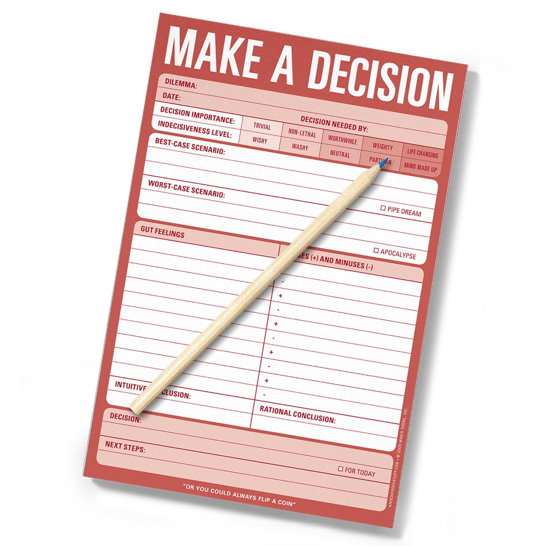 Make a Decision Pad