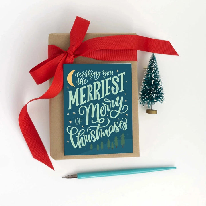 Merriest of Merry Christmases Holiday Card