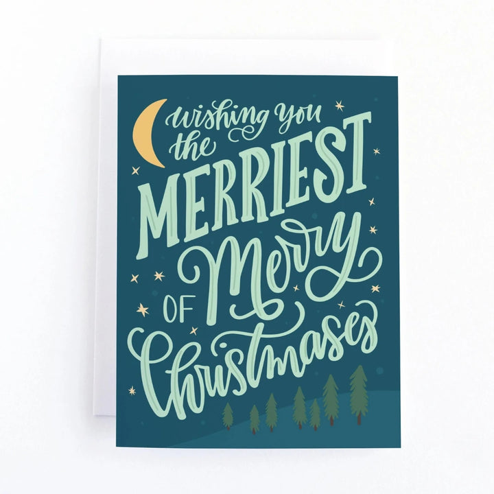 Merriest of Merry Christmases Holiday Card