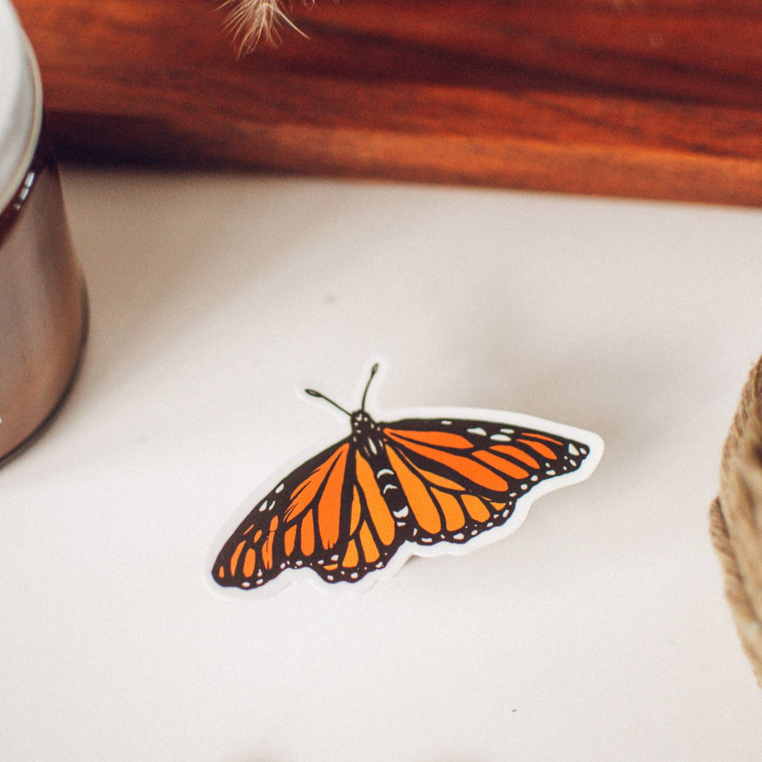 Monarch Butterfly Sticker
