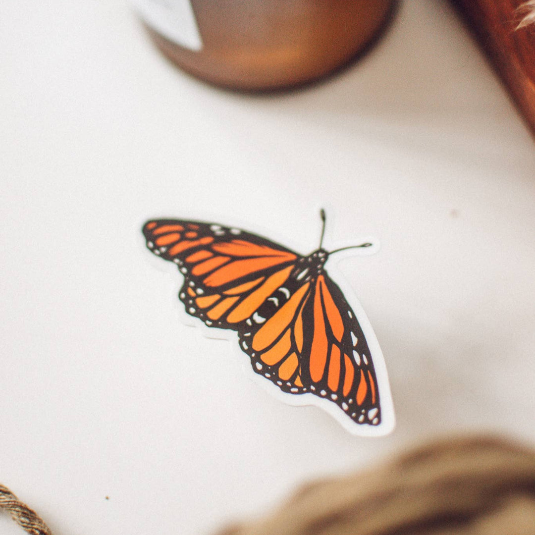 Monarch Butterfly Sticker