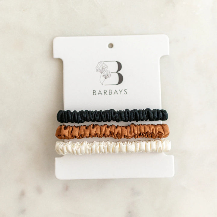 Multi Silk Hair Ties