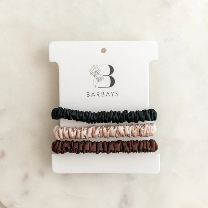Multi Silk Hair Ties