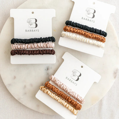 Multi Silk Hair Ties