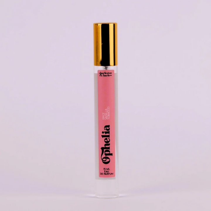 A bottle of Charleston & Harlow perfume named 