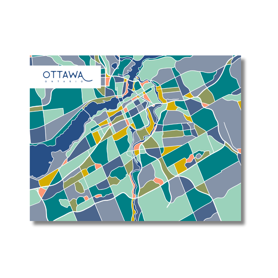 Ottawa Map Print