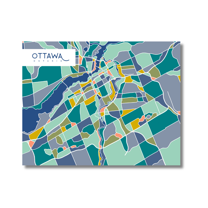 Ottawa Map Print