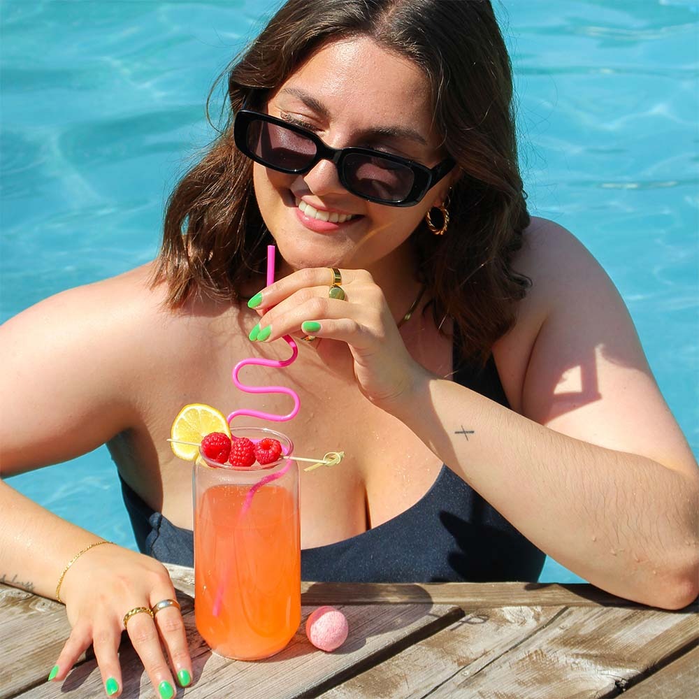 Peach Bellini Cocktail Bomb