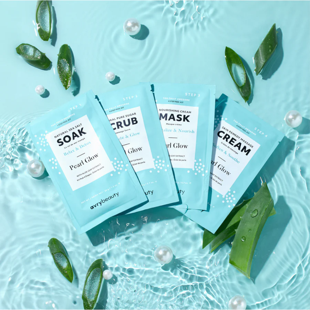 Pearl Glow 4 Step Pedi Kit