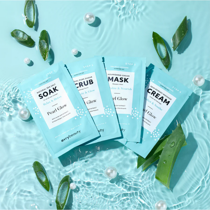 Pearl Glow 4 Step Pedi Kit