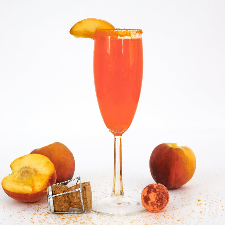 Peach Bellini Cocktail Bomb