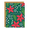 Poinsettias Holiday Card