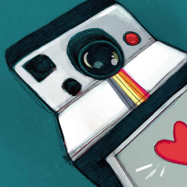 Polaroid Love Card