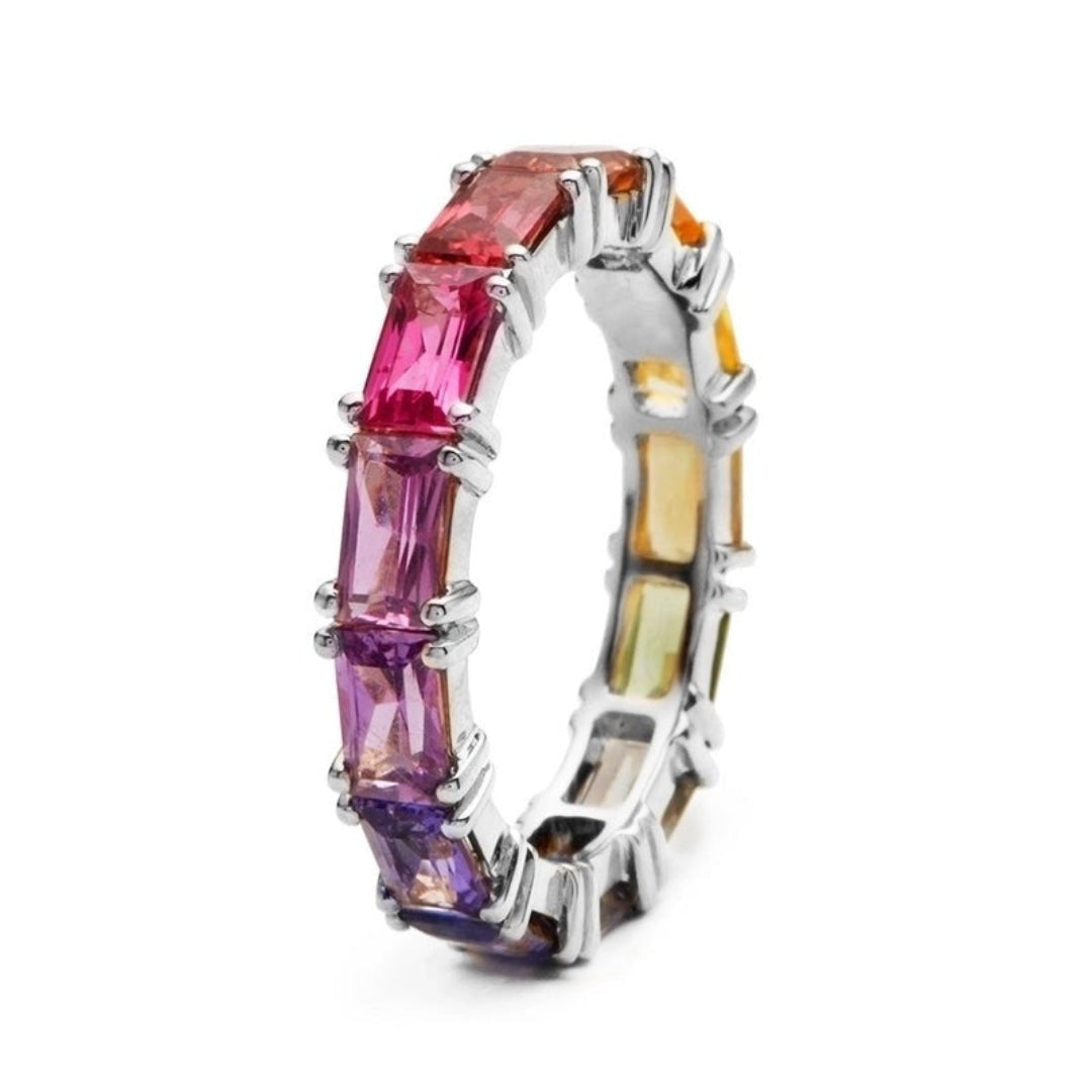 Rainbow Gems Ring