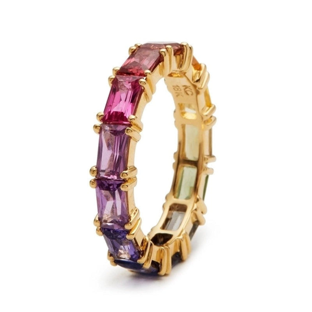 Rainbow Gems Ring