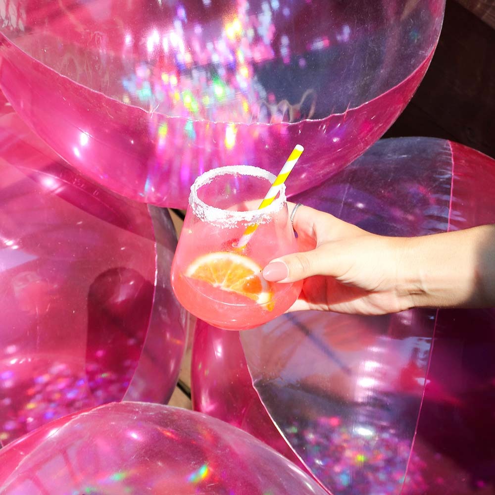 Raspberry Orange Cocktail Bomb