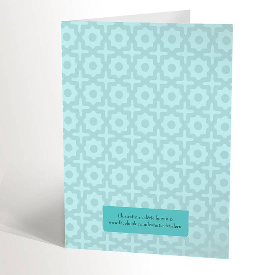 Red Bear Birthday Card