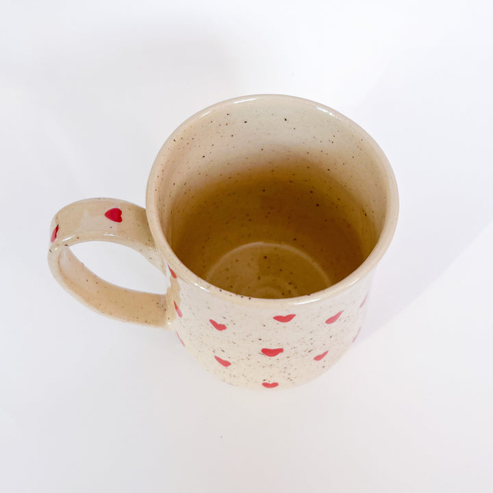 Red Hearts Mug
