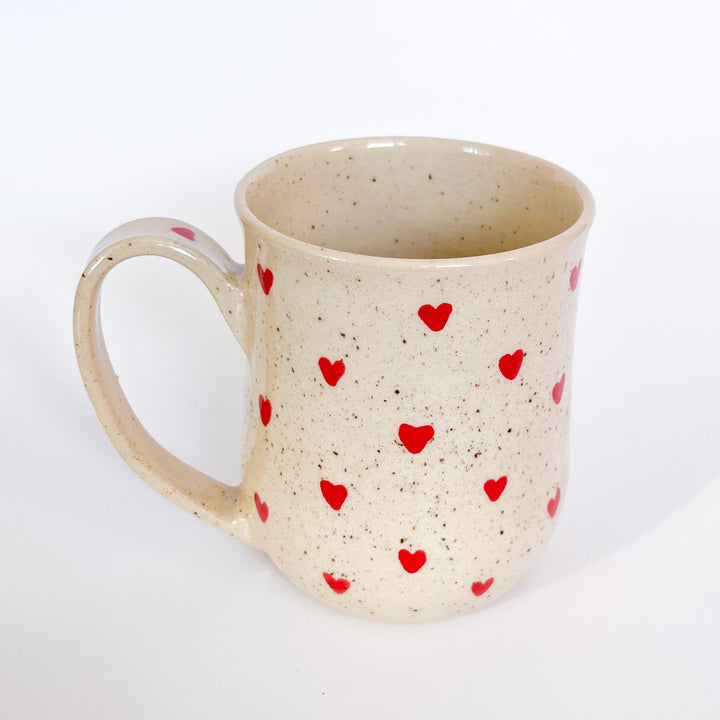Red Hearts Mug